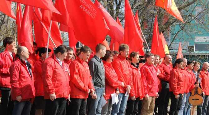 Митинг солидарности в Ульяновске.